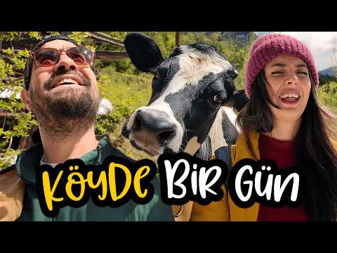 Köyde Bir Gün - İnek Sağdık