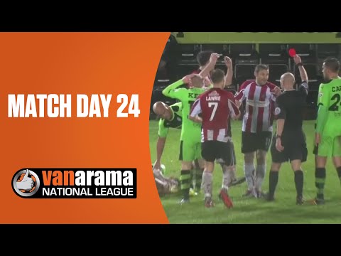 Vanarama National League Highlights Show: Match Day 24 | BT Sport