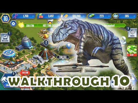 Jurassic World Game - Level 10 | Walkthrough