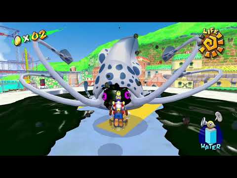 Let's Play: Super Mario Sunshine (3D ALL STARS) - Pt 13 Ricco Harbor Revisited