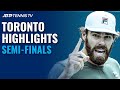 Tsitsipas Faces Opelka; Medvedev and Isner Meet Again | Toronto 2021 Semi-Final Highlights