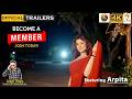 Arpita Red Saree Elegance ️ Bold Yet Graceful Saree Look Trailer Brand Eva Entertainment