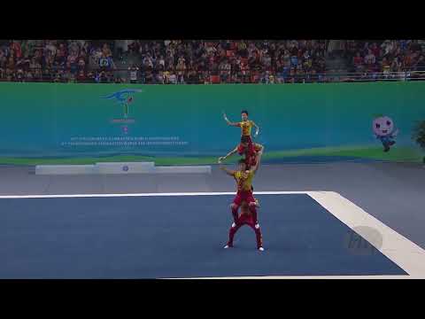 Elements of Acrobatic Gymnastics - PYRAMIDS