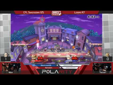 CFL Smackdown 125 WiiU - Mugi (Corrin) vs Thexan (Fox) - Losers R7