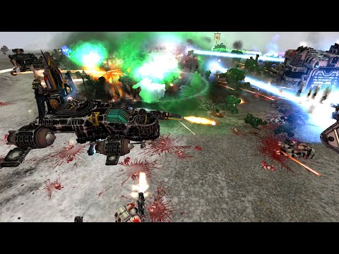 Unification Mod 2021: New Istvaan: Sons of Lion vs Sons of Dorn - WH 40K: Dawn Of War: Soulstorm