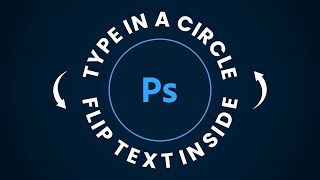 Curve Text Around a Circle in Photoshop