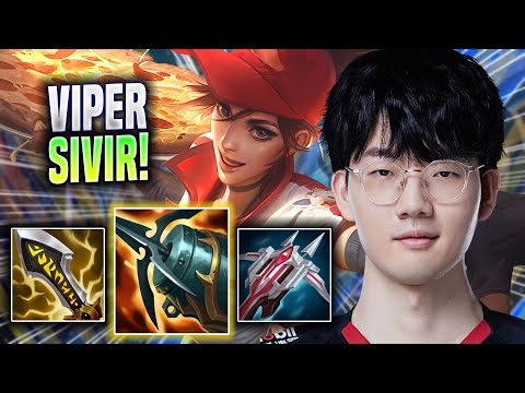 VIPER TRIES SIVIR WITH NEW REWORK! - EDG Viper Plays Sivir ADC vs Aphelios! | Season 2022