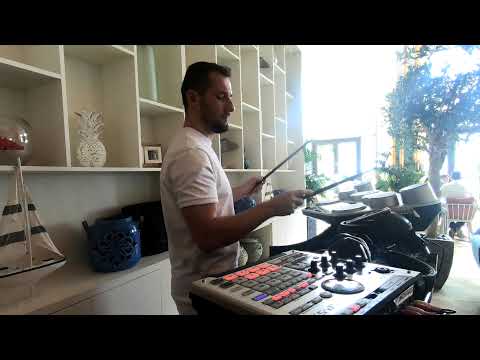 Timo Higgs - Dubai - DJ+drums - Fairmont the Palm 2019 - Seagrill