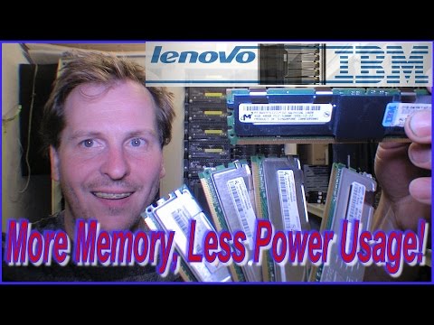 IBM Server 33.3% more RAM 13% less power use - 227