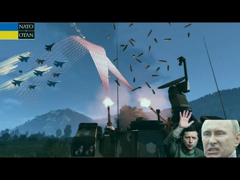 Fierce War ! Anti-air Tank vs Su-35 Fighter Jet - Mi-24 - Su-27 - Air Defense ! Arma 3