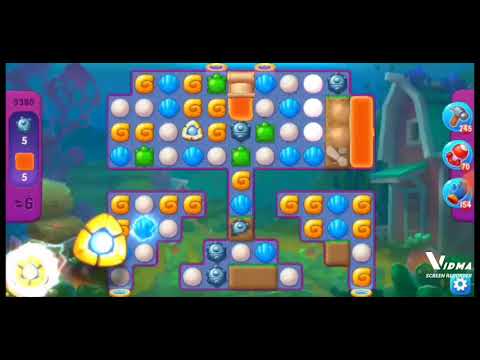 Fishdom. 9380 super hard level no boosters and diamonds. 11 moves