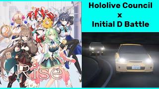 Hololive English X Initial D (Rise FMV)