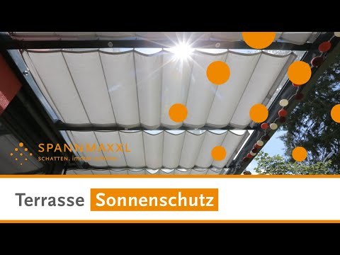 Video 4 SPANNMAXXL - Beschattung und Sonnenschutz