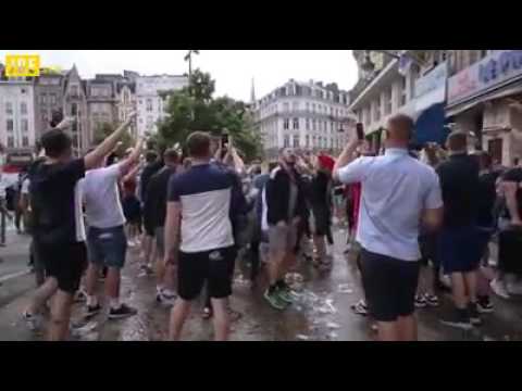 England fans Vardy's on fire