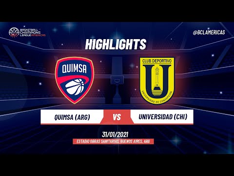 QUIMSA vs. Universidad De Concepcion - Game Highlights