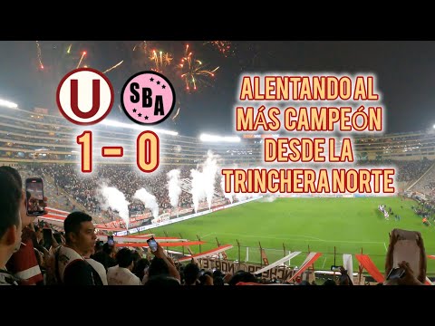 "UNIVERSITARIO 1-0 BOYS (09/08/2025) Desde la Trinchera Norte" Barra: Trinchera Norte &bull; Club: Universitario de Deportes