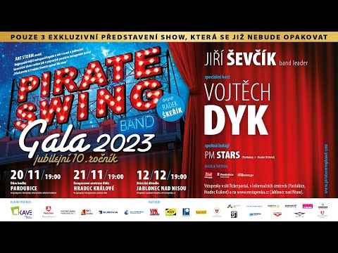 PIRATE SWING Band Gala 2023 - jubilejní 10. ročník (TV spot)