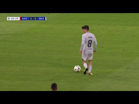 Pedri Gonzalez vs Beyern Munich Away  HD 2022 / 23