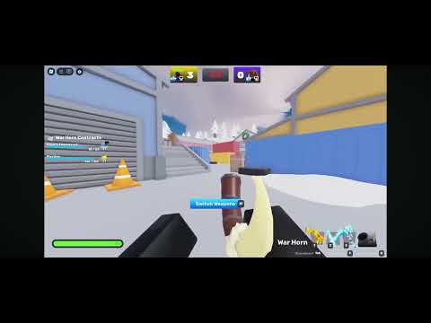 Real footage of the mammoth war horn sound