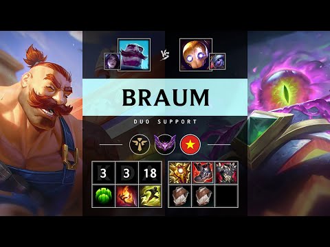 Braum Support vs Blitzcrank - VN Master Patch 25.12