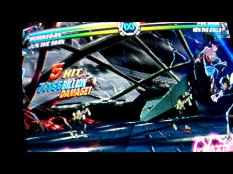 Tatsunoko vs. Capcom: Ultimate All-Stars Morrigan Aensland Combo