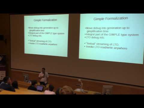 GNU Tools Cauldron 2014 - GCC Re-Architecture II BoF