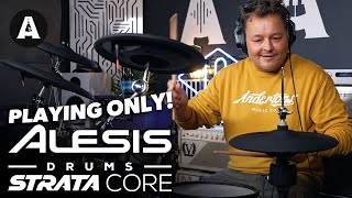 Video thumbnail for Alesis Drums Strata Core Kit - Playing Only Demo by Andertons Drum Dept.