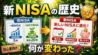 新NISAの歴史｜一般NISA・つみたてNISAから何が変わった？