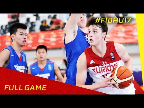 Turkey v Chinese Taipei - Full Game - 2016 FIBA U17 World Championship
