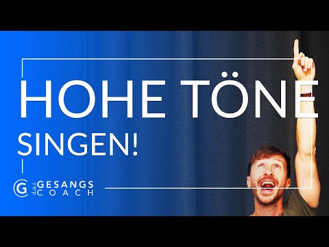 Hohe Töne singen - 5 einfache Tipps, die WIRKLICH funktionieren!