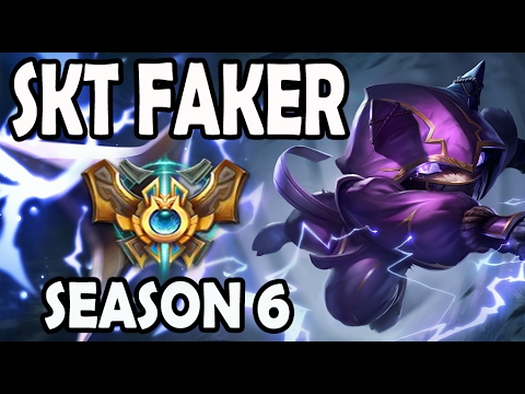 SKT T1 Faker Kennen vs Lissandra MID Ranked Challenger Korea