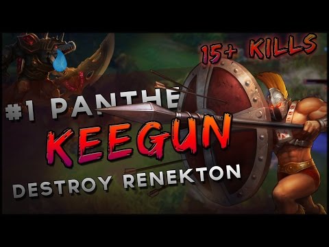 S7 | Keegun #1 Pantheon Destroying Renekton TOP   | Ranked League VOD