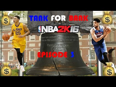 Tank For Bank Ep. 3 | Opening Night vs Detroit Pistons | Philadelphia 76ers NBA 2K16 MyLeague