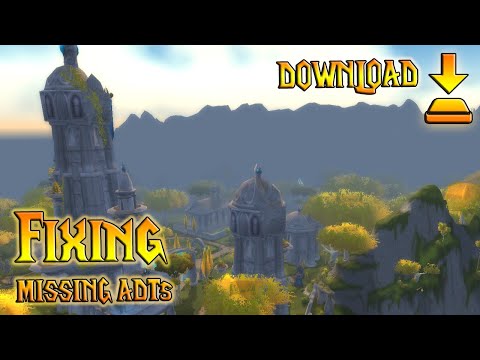 WoW Modding | Fixing Missing ADTs (High Elf v.2 Download)