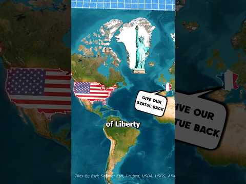 Why did USA return The Statue of liberty???🇺🇸🇫🇷🤯🤯