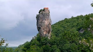 Загадочный столп Кацхи: церковь в 40 метрах над землёй (новости)