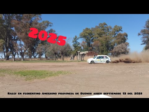 Rally en florentino provincia de Buenos aires  13 de septiembre del 2025 en  ameghino 2025 