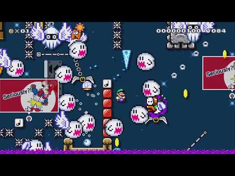 【Auto】~毒沼の追跡者~(Don't move) by ꝏトッティꝏ - Super Mario Maker 2 - No Commentary 1bu