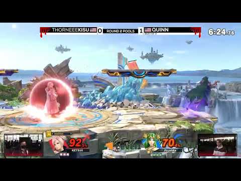 KISU (Robin) vs Quinn (Palutena) - Ultimate Singles Pools - MAJOR UPSET