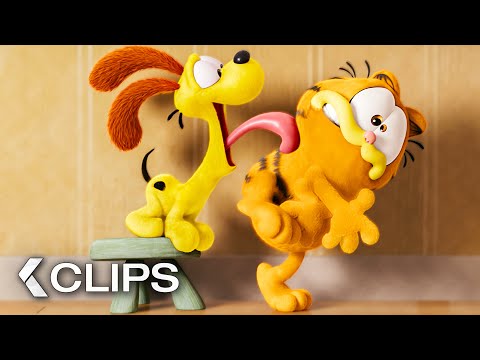 GARFIELD: Eine Extra Portion Abenteuer Alle Clips & Trailer German Deutsch (2024)