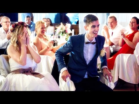 VIDEO zo svadobnej hostiny: Dojatí mladomanželia neverili vlastným očiam!
