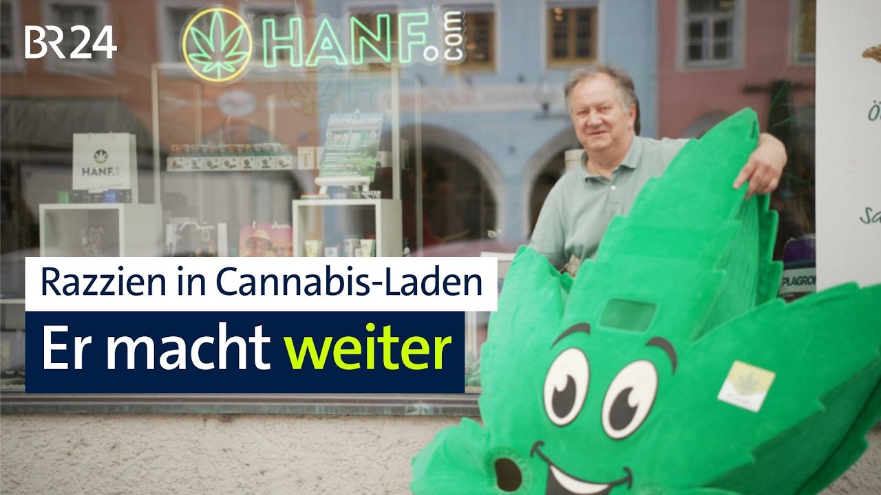 Über 30 Razzien: Wie der bayerische Cannabis-Aktivist sich gegen die Staatsregierung stellt | BR24
