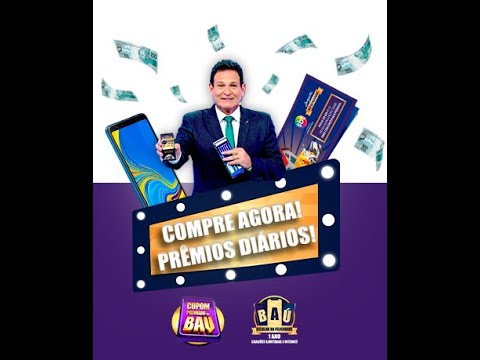 CUPOM PREMIADO DO BAÚ 11.05.2021