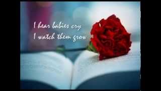 Stacey Kant what a wonderful world base con testo