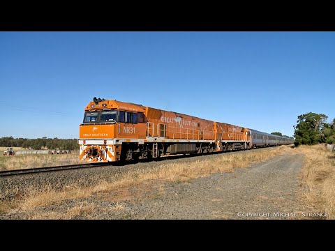 2TA8 Journey Beyond Great Southern Luxury Passenger Train (29/12/2021) - PoathTV Australian Railways