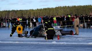 preview picture of video 'Pulse jet sled Team Svarthålet Racing'