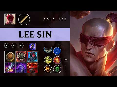 Lee Sin Mid vs Ahri - EUW Challenger Patch 26.04