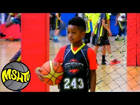3rd Grader Fuzzy Montague SHOWS OFF handles at 2015 EBC West Camp - Class of 2025 Basketball