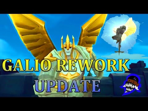 Galio The Colossus Rework Update Teaser Video and Screenshots | League Of Legends