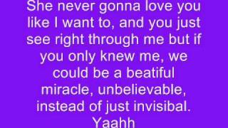 Invisible Lyrics- Taylor Swift